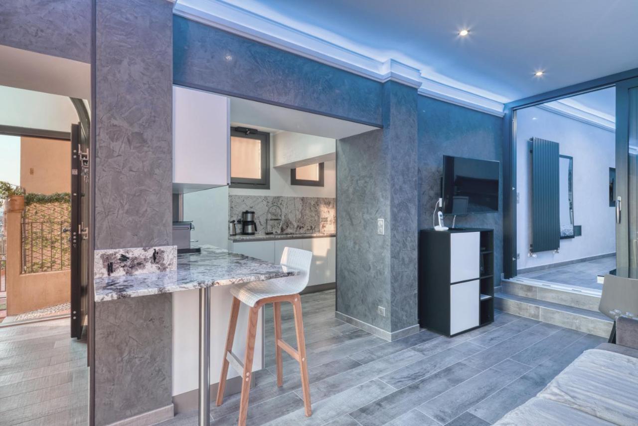 Apartment Les Sablettes Panoramic Sea View Menton Exterior foto
